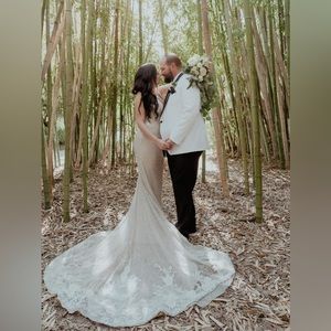 Lazaro Wedding Dress Style #3701